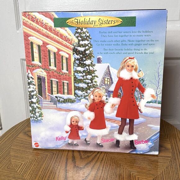 Vintage Barbie Holiday Sisters 1999 Gift Set Stacie, Barbie, Kelly-MPN 23617-NIB - Picture 3 of 14